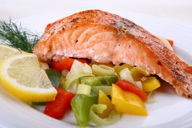 риба з овочами для схуднення